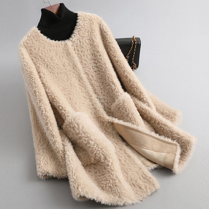 Amalia Sherpa Fleece Coat