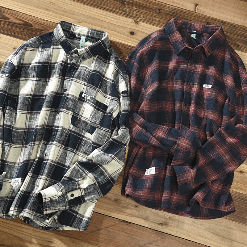 Adriano Cotton Check Shirt