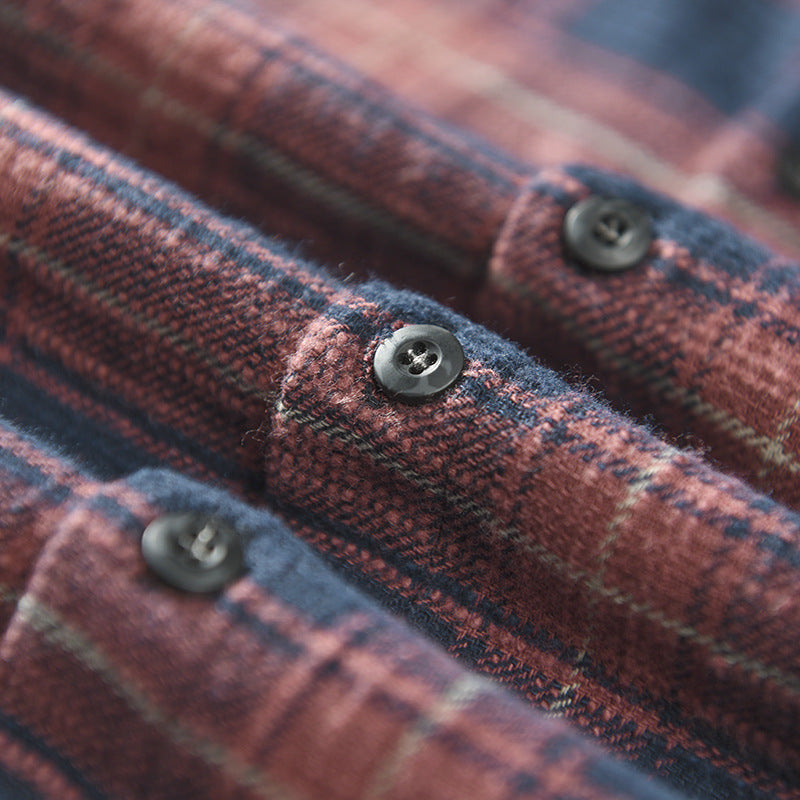 Adriano Cotton Check Shirt