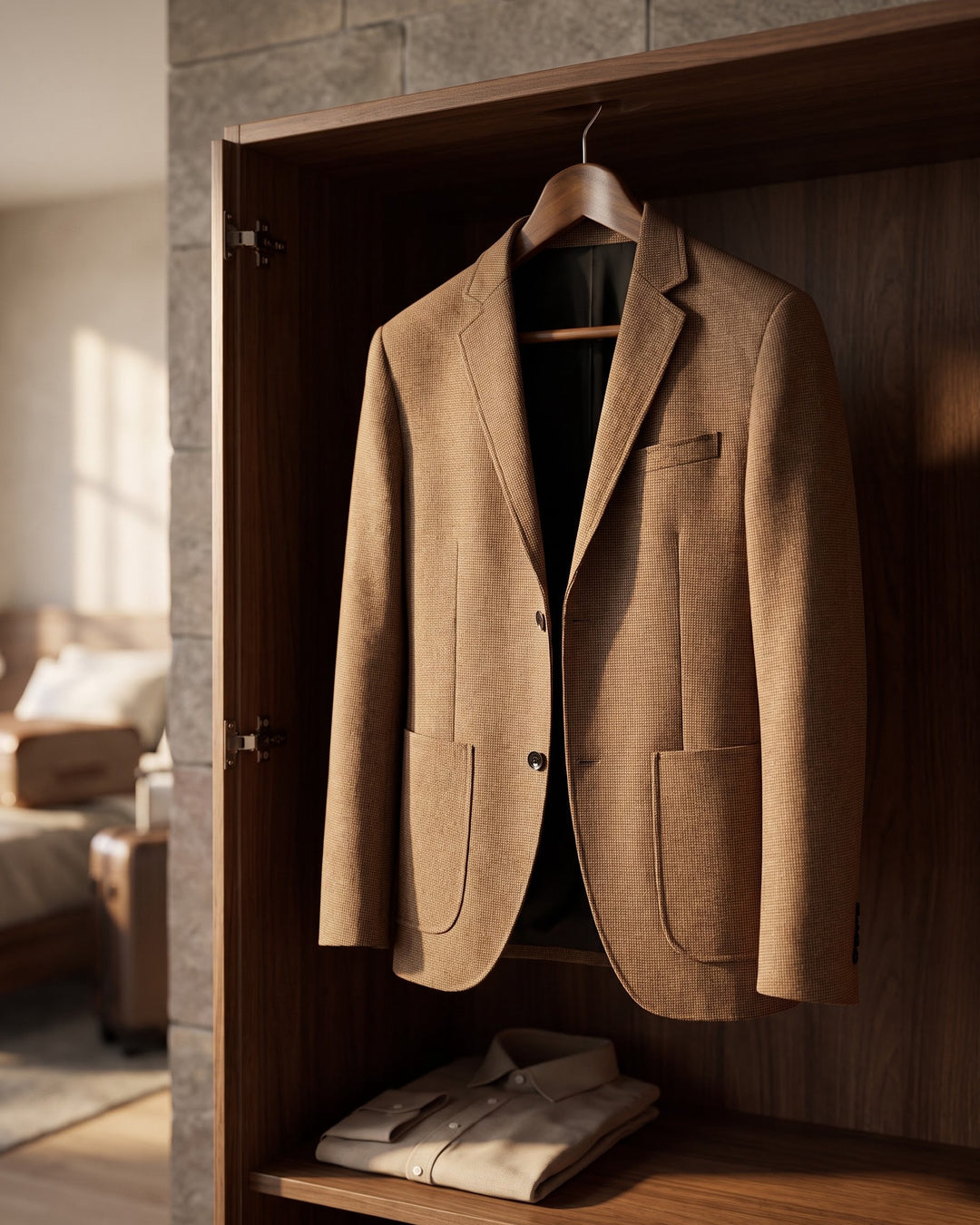 Silvano Micro-Check Blazer