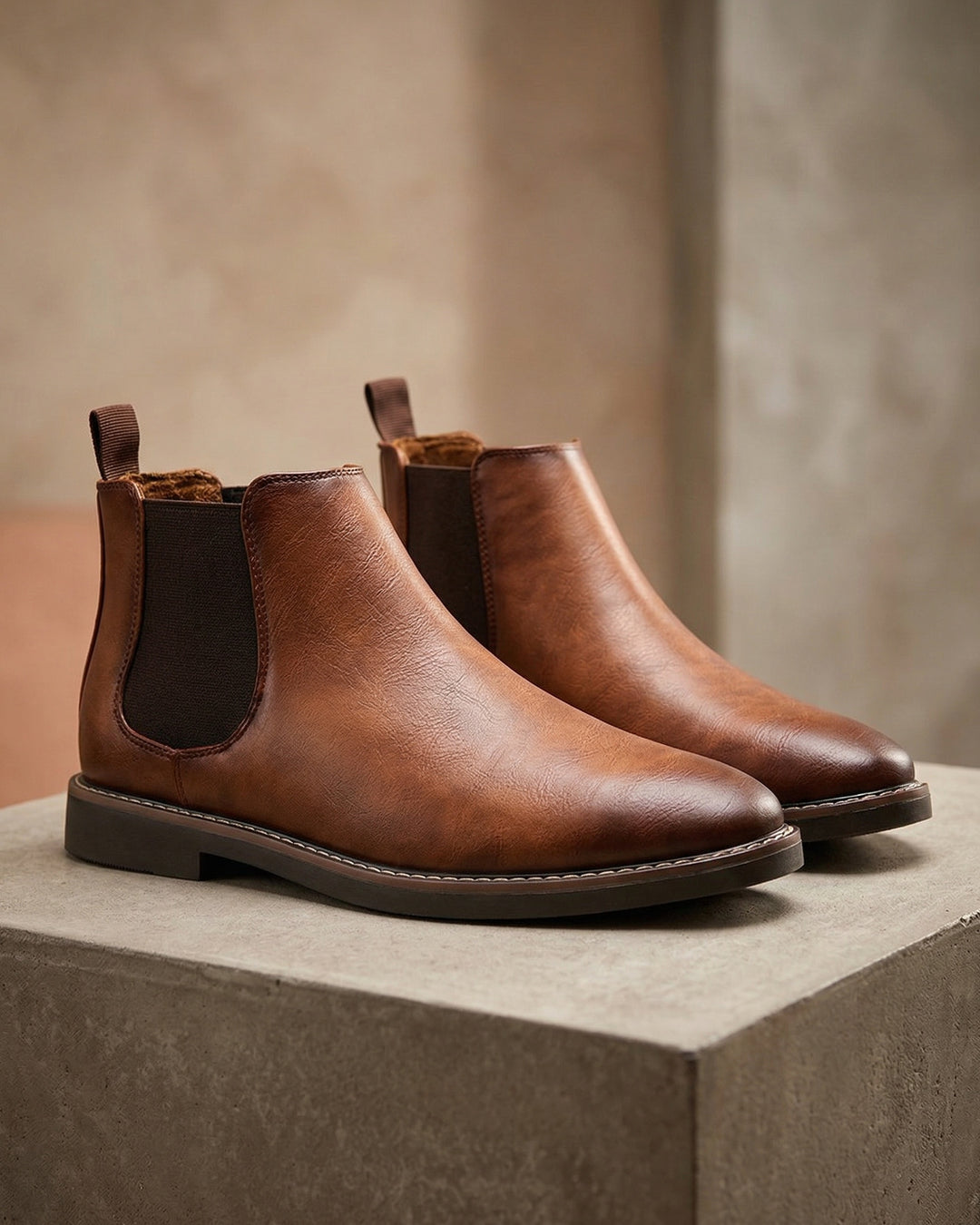 Sandro Leather Chelsea Boot