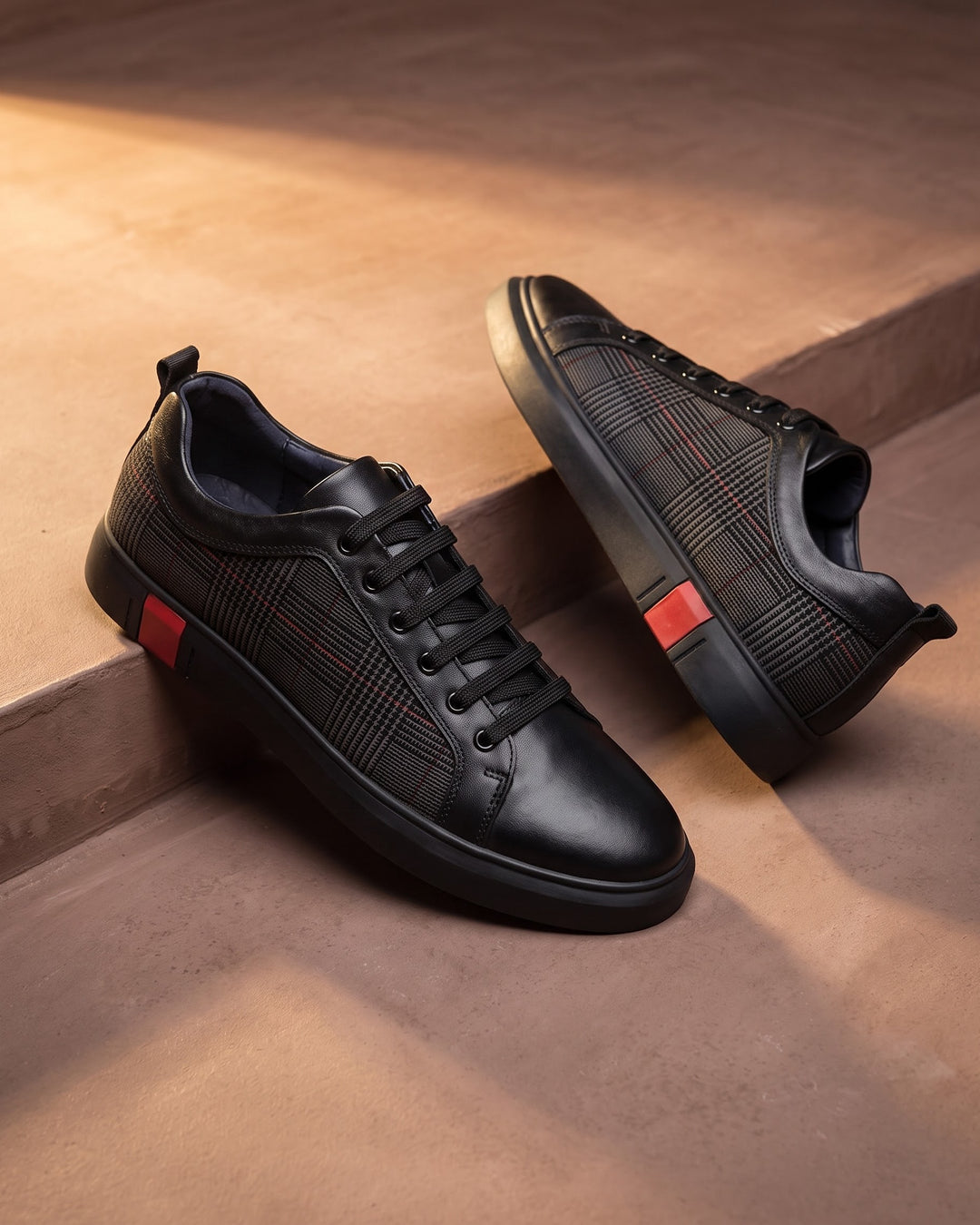 Andrea Faux Leather Sneaker
