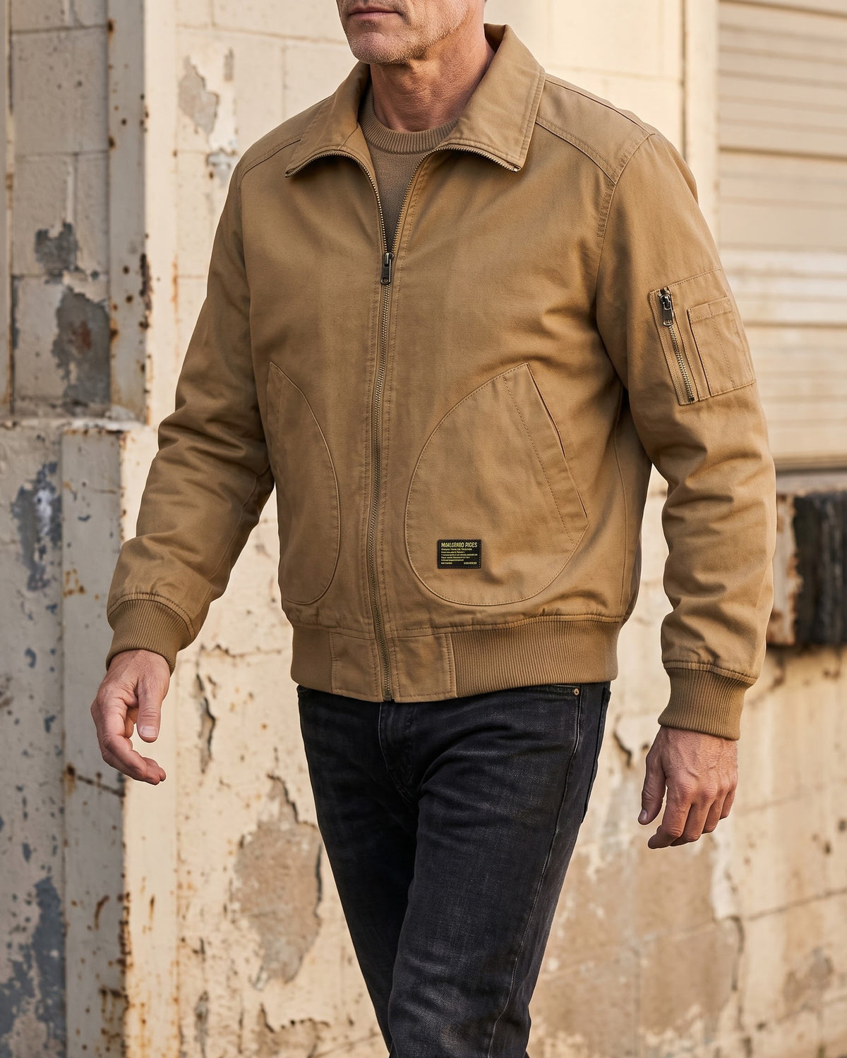 Pablo Cotton Bomber Jacket – Lucerti
