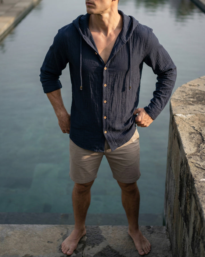 Marcello Cotton Linen Shirt