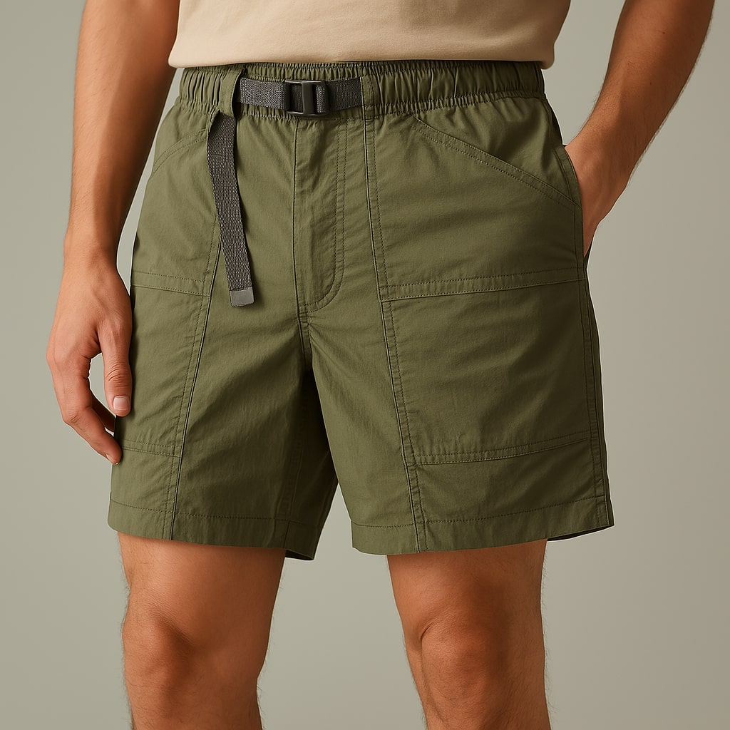 Dario Nylon Utility Shorts