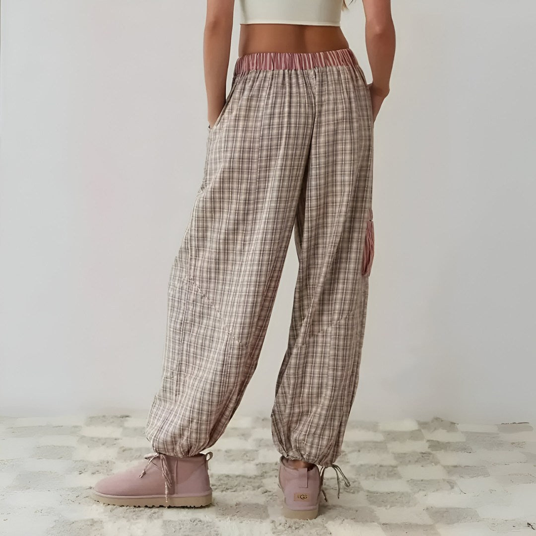 Chiara Relaxed Plaid Pyjama Set