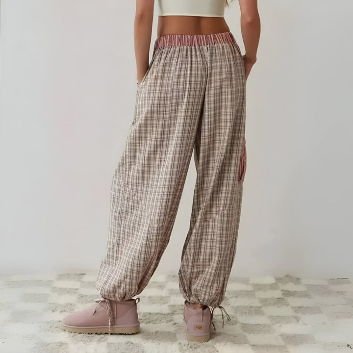 Chiara Relaxed Plaid Pyjama Set