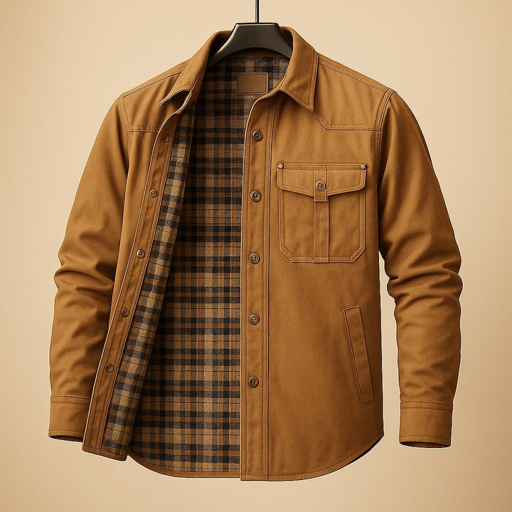 Dario Lined Workshirt Jacket
