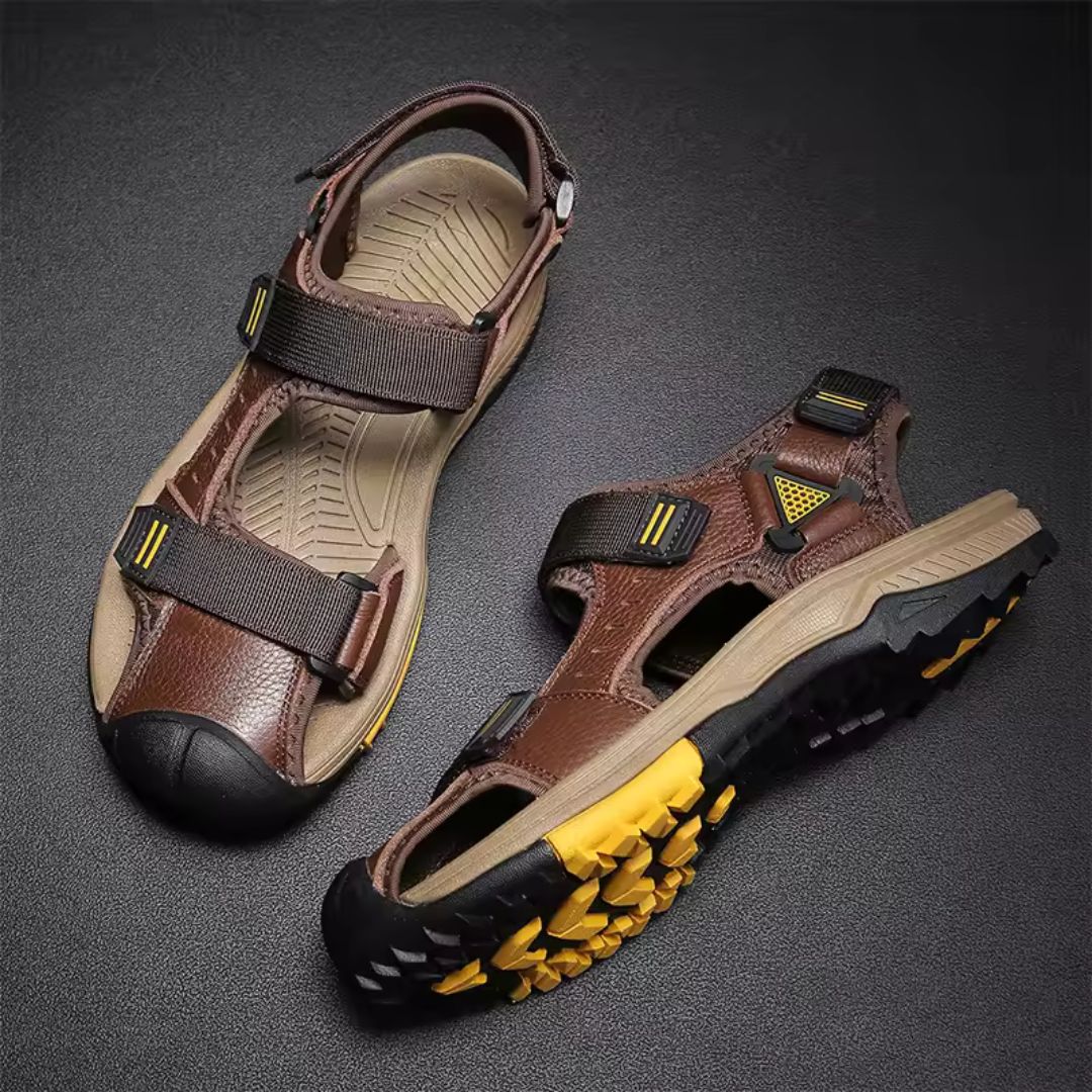 Alonzo Leather Trekking Sandals