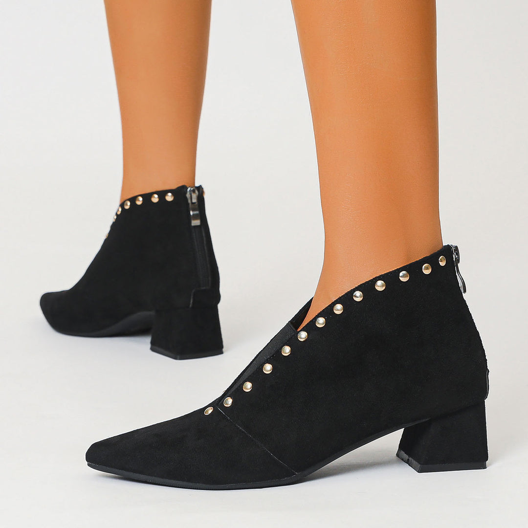 Siena Studded Ankle Boots