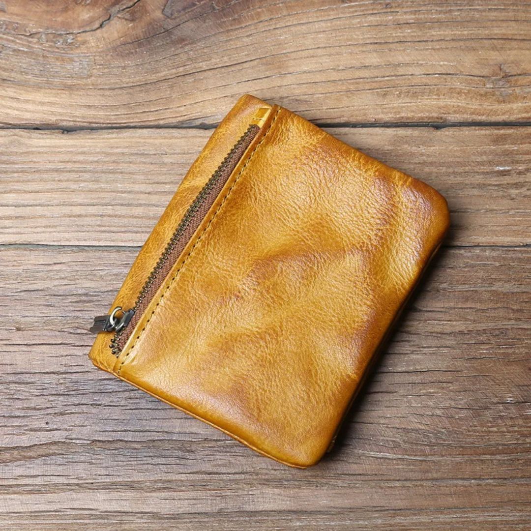 Silvano Distressed Leather Wallet