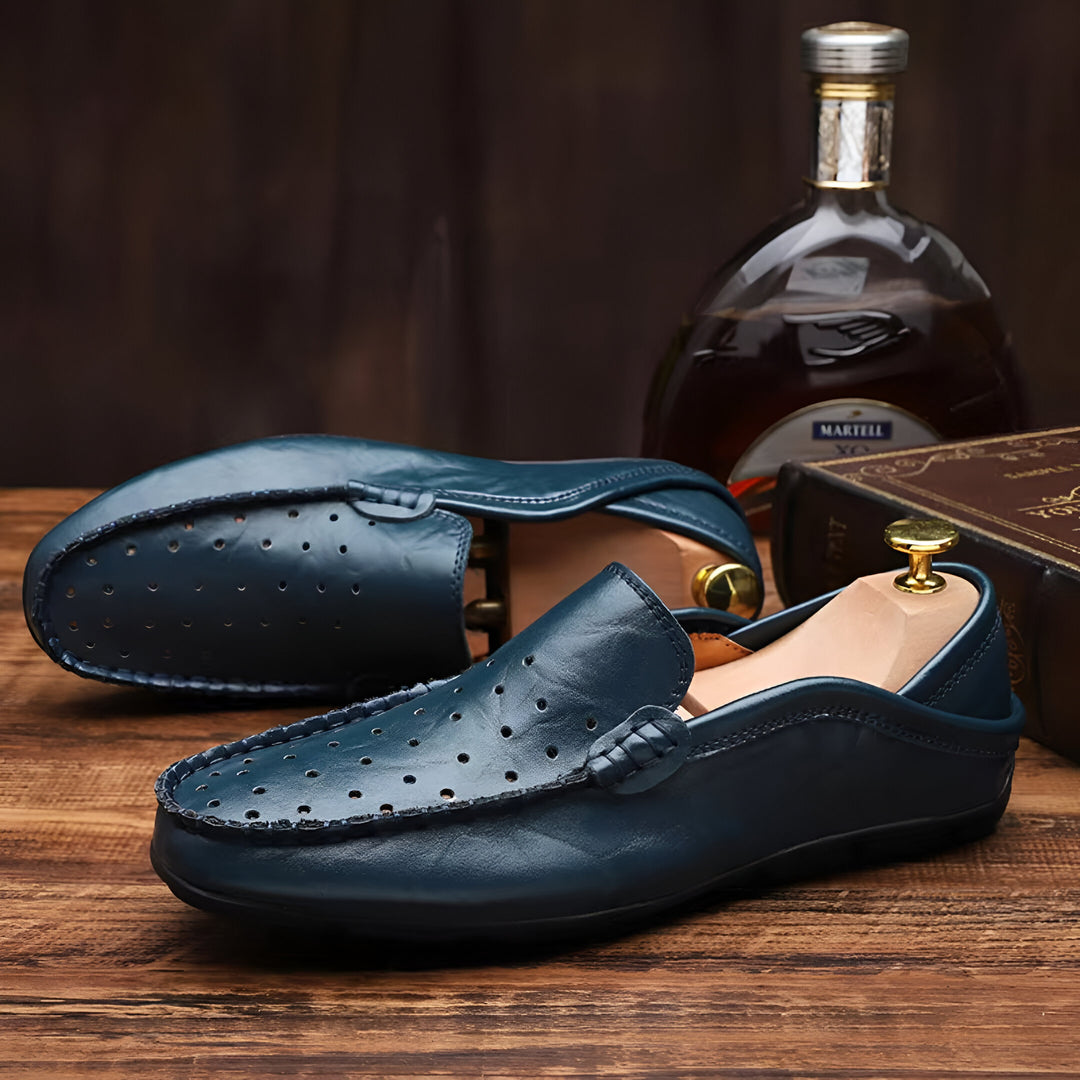 Monza Leather Driver Loafers