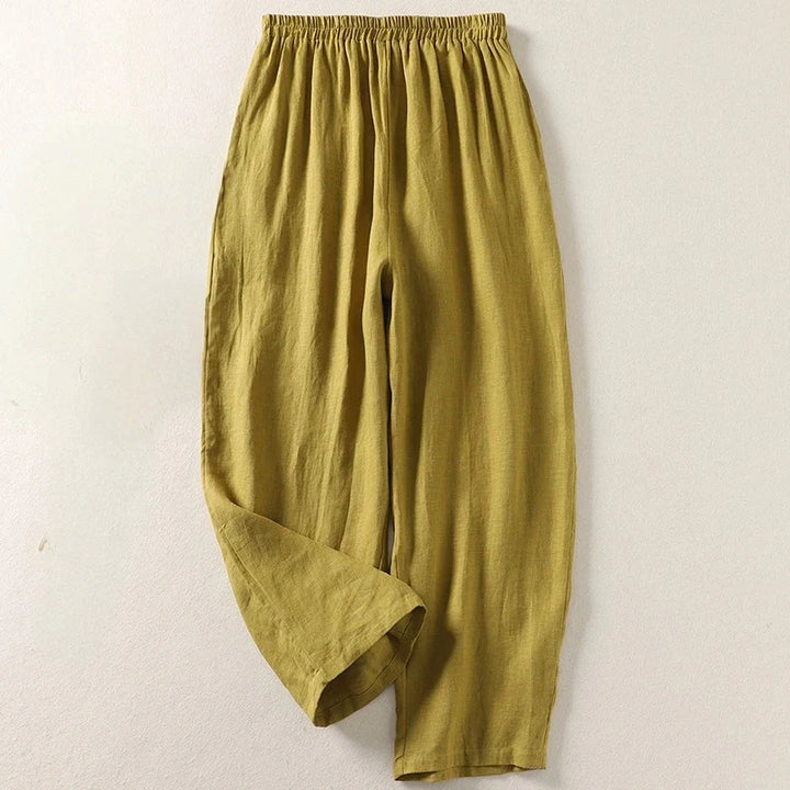 Vanessa 100% Linen Relaxed Pants