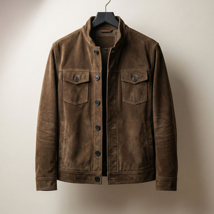 Raffaele Suede Field Jacket