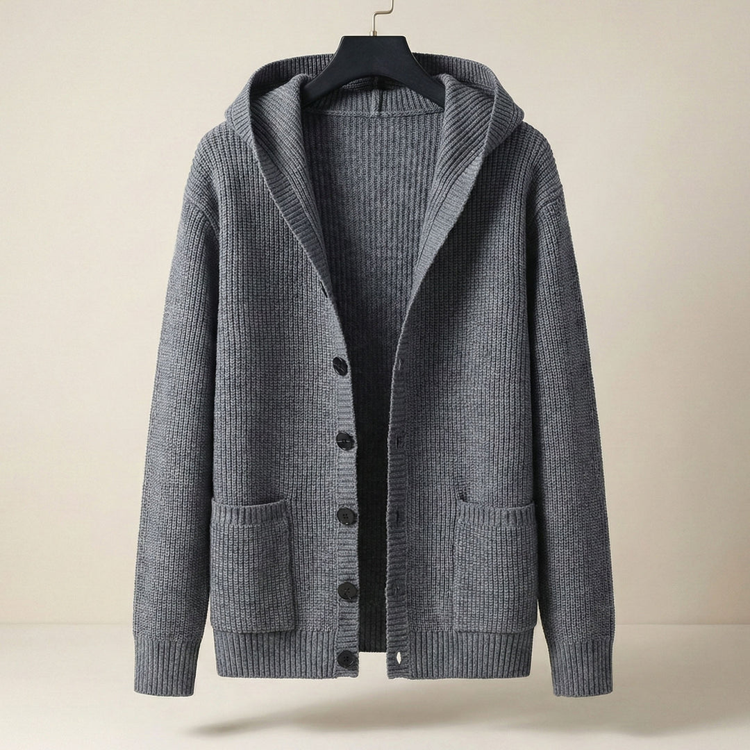 Bernardo Hooded Knit Cardigan