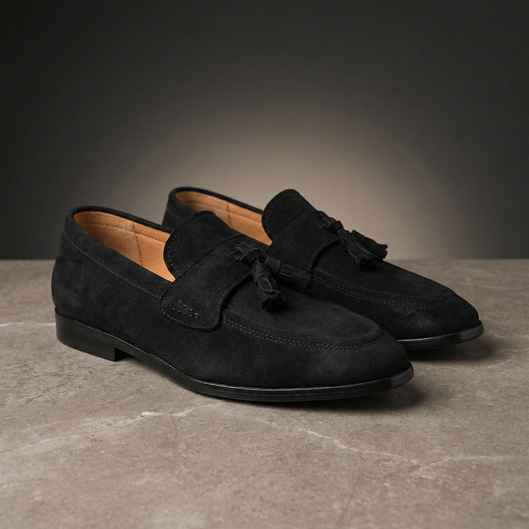 Lorenzo Suede Tassel Loafer