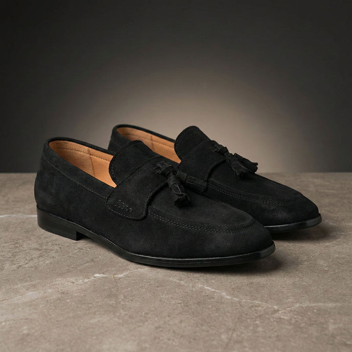 Lorenzo Suede Tassel Loafer