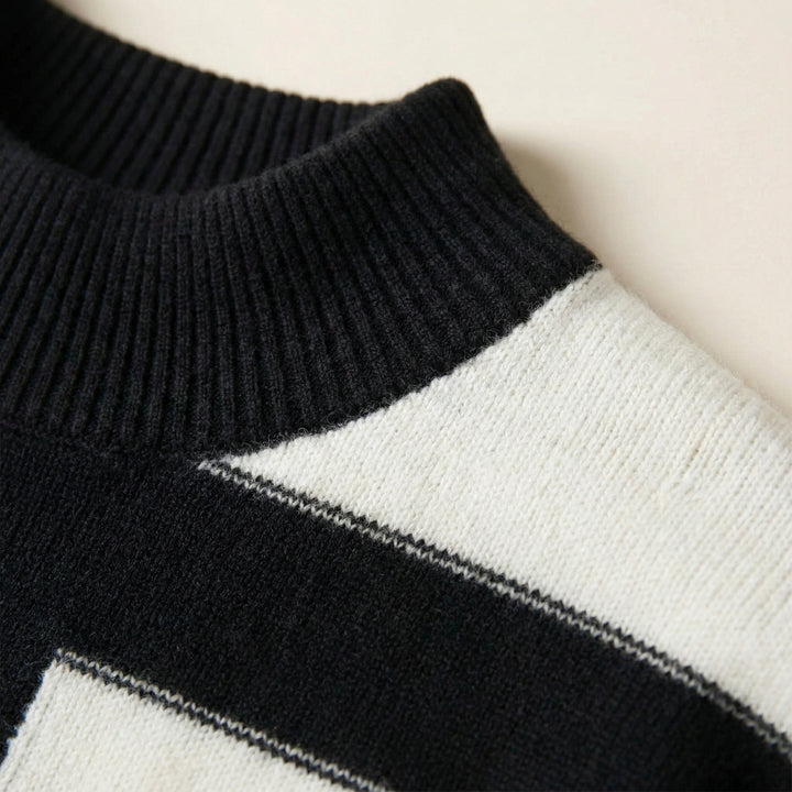 Valentina Graphic Knit Sweater