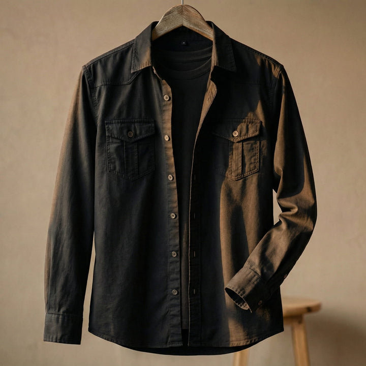 Sergio Cotton Utility Shirt