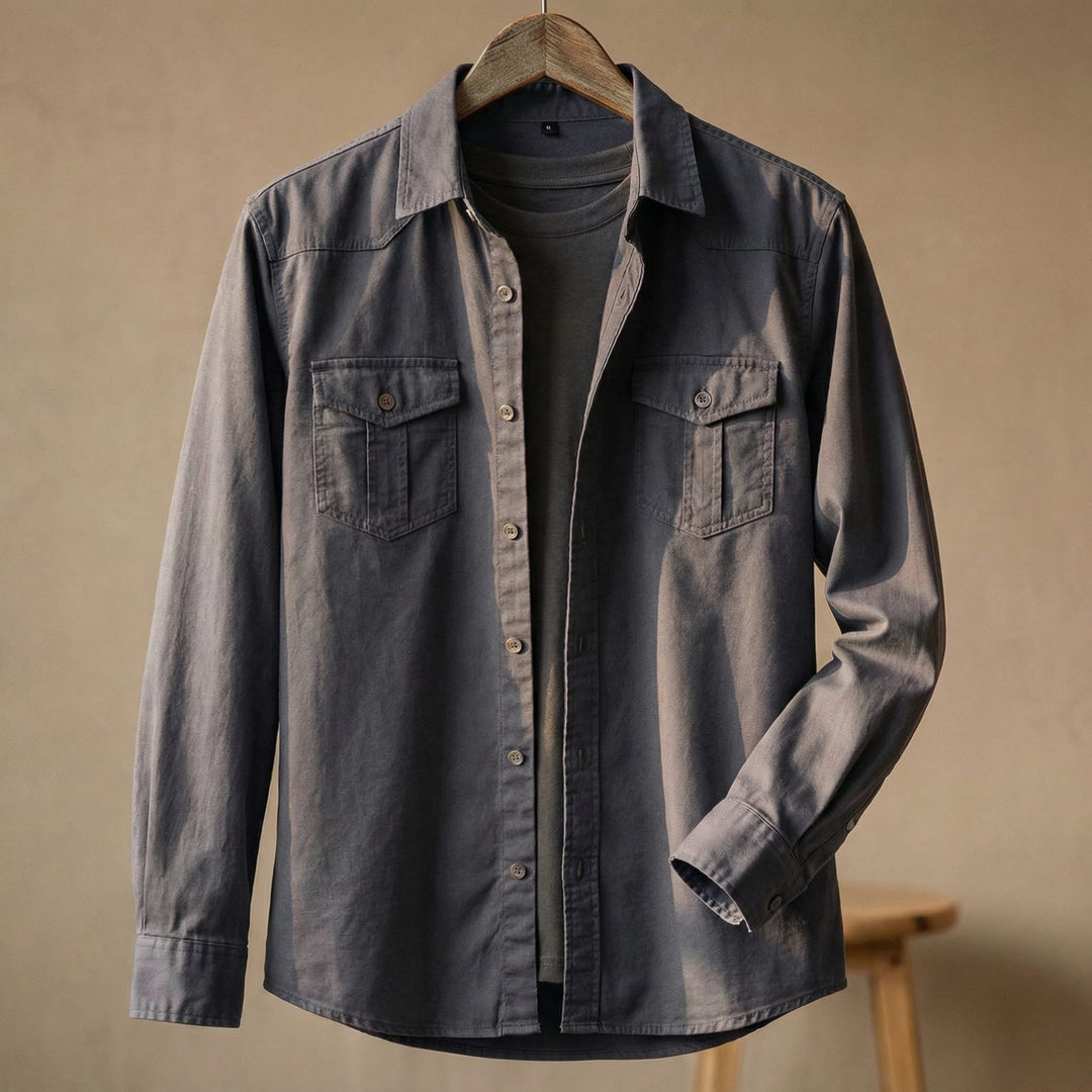 Sergio Cotton Utility Shirt