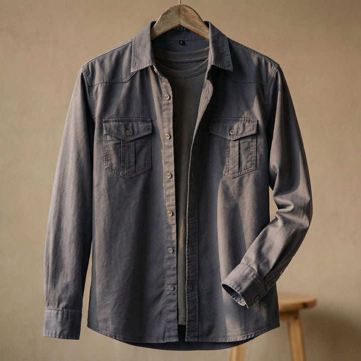 Sergio Cotton Utility Shirt