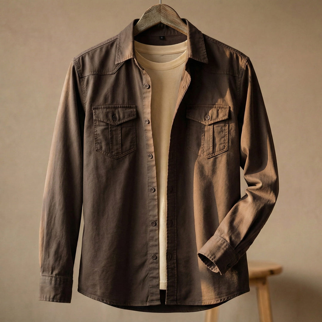 Sergio Cotton Utility Shirt