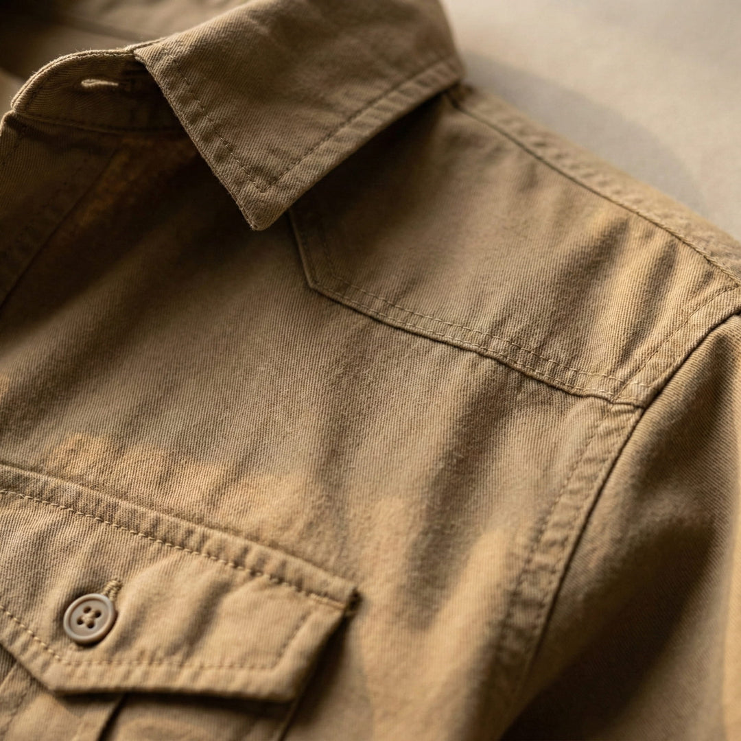 Sergio Cotton Utility Shirt