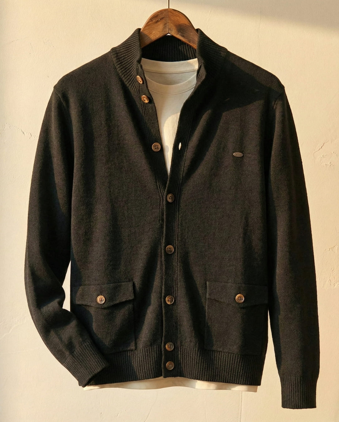 Giorgio Cotton Knit Cardigan