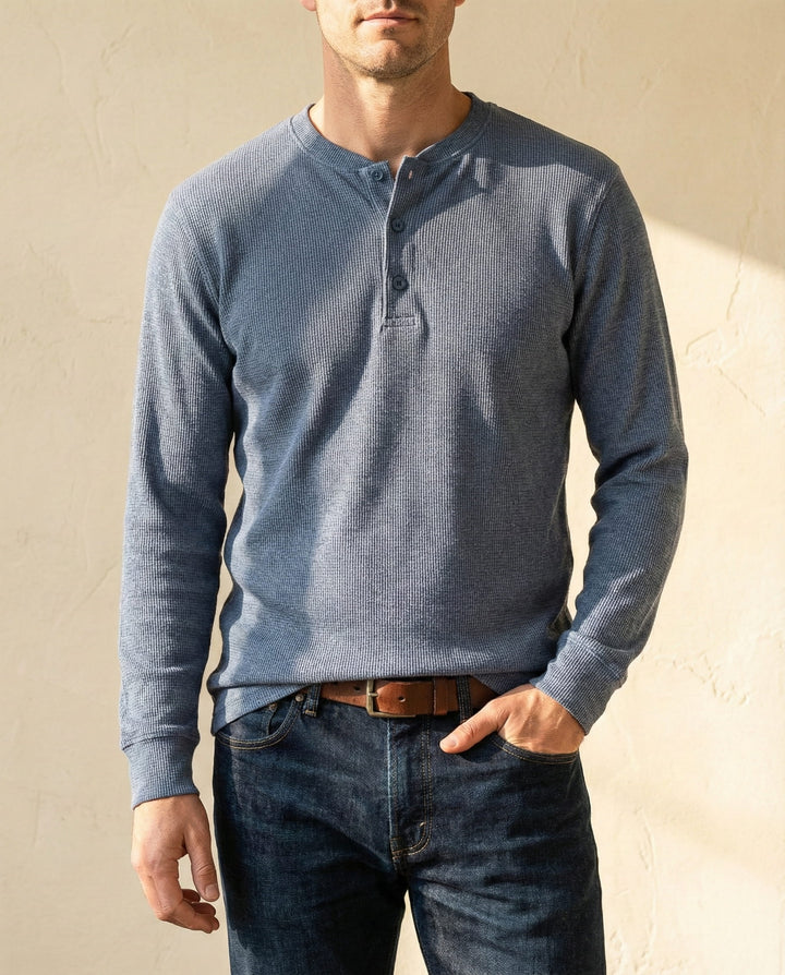 Matteo Premium Cotton Henley
