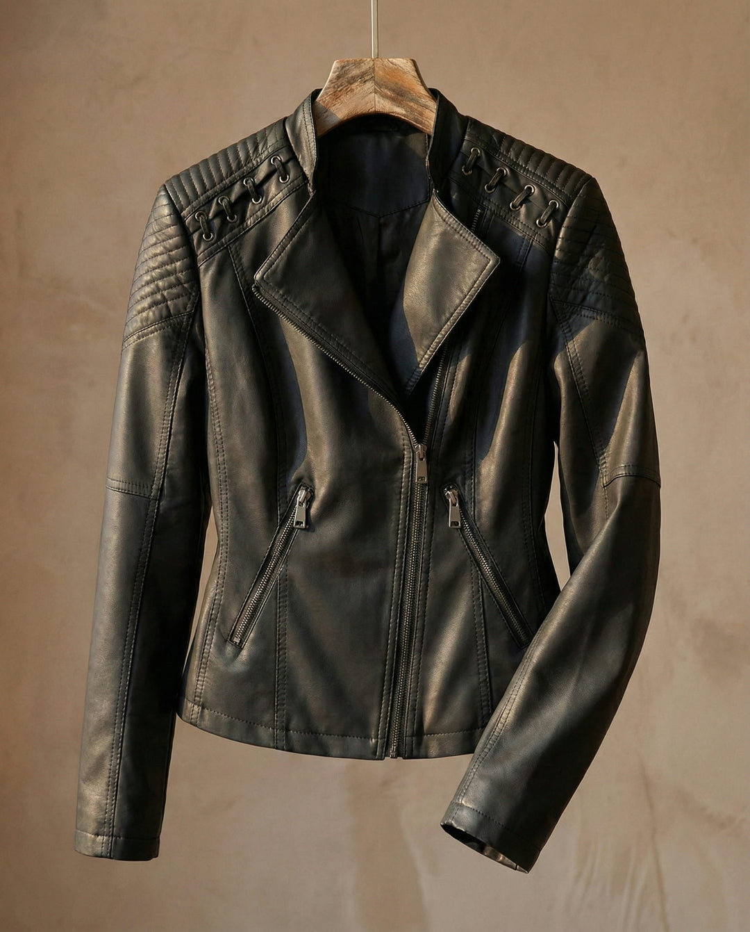 Valentina Vegan Leather Jacket
