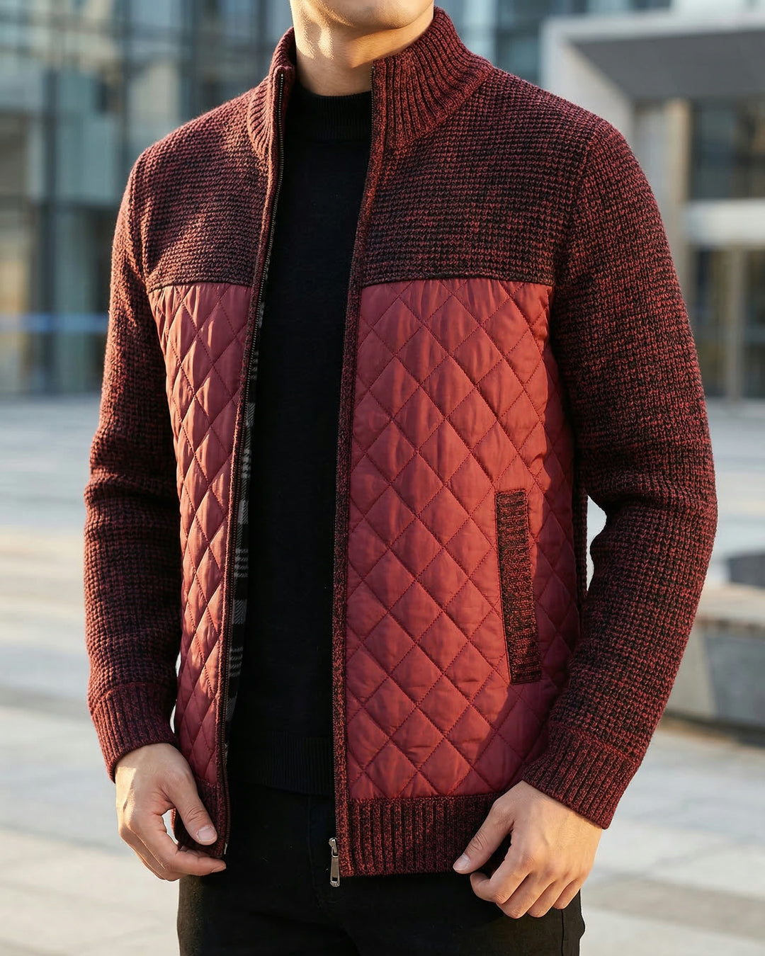 Vittorio Knit Hybrid Jacket