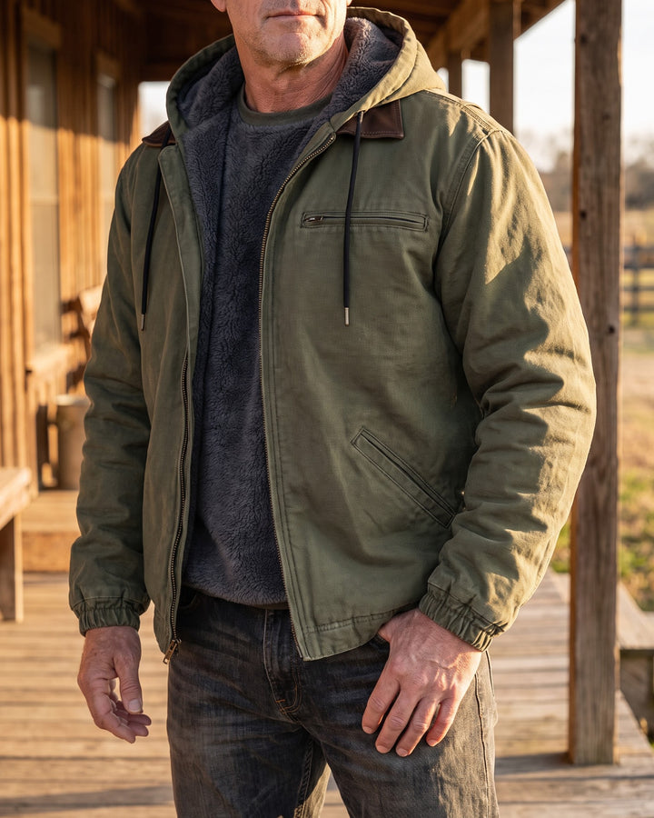Joao Cotton Hooded Jacket