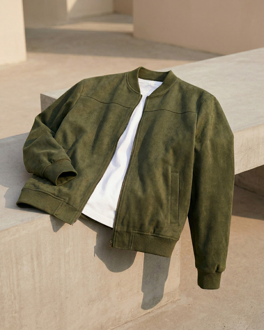 Raffaele Cotton Bomber Jacket