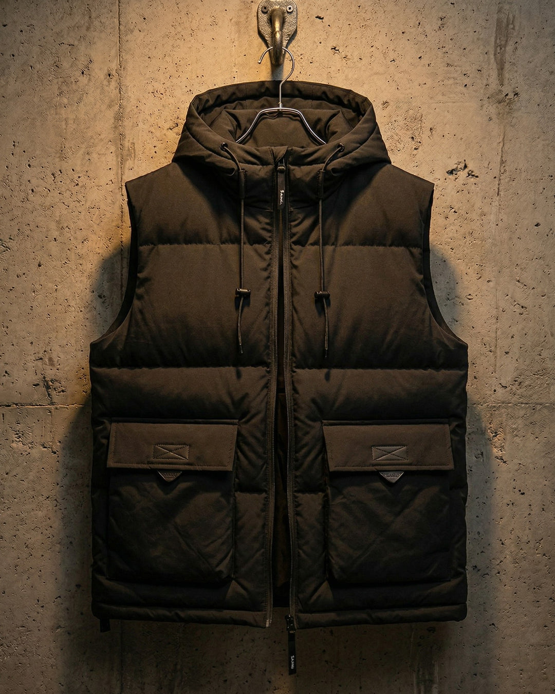Ettore Hooded Puffer Vest