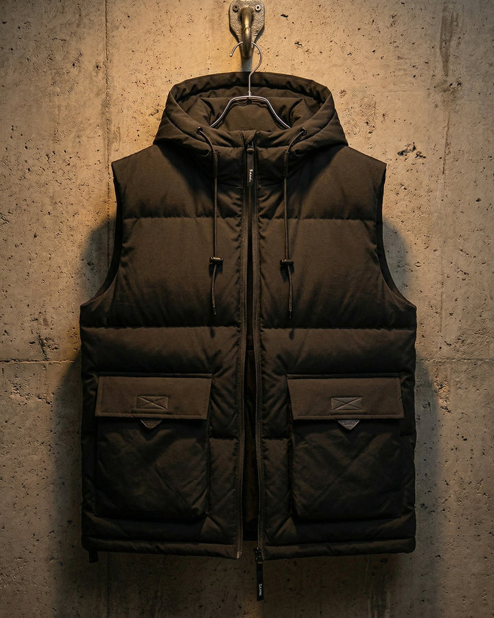 Ettore Hooded Puffer Vest