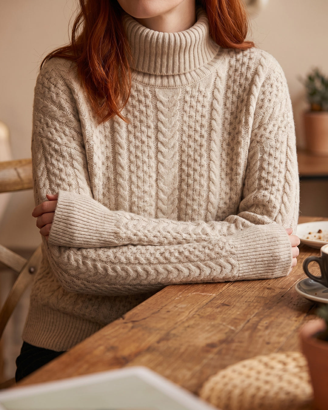 Aurora Knit Turtleneck Sweater