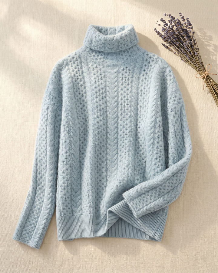 Aurora Knit Turtleneck Sweater