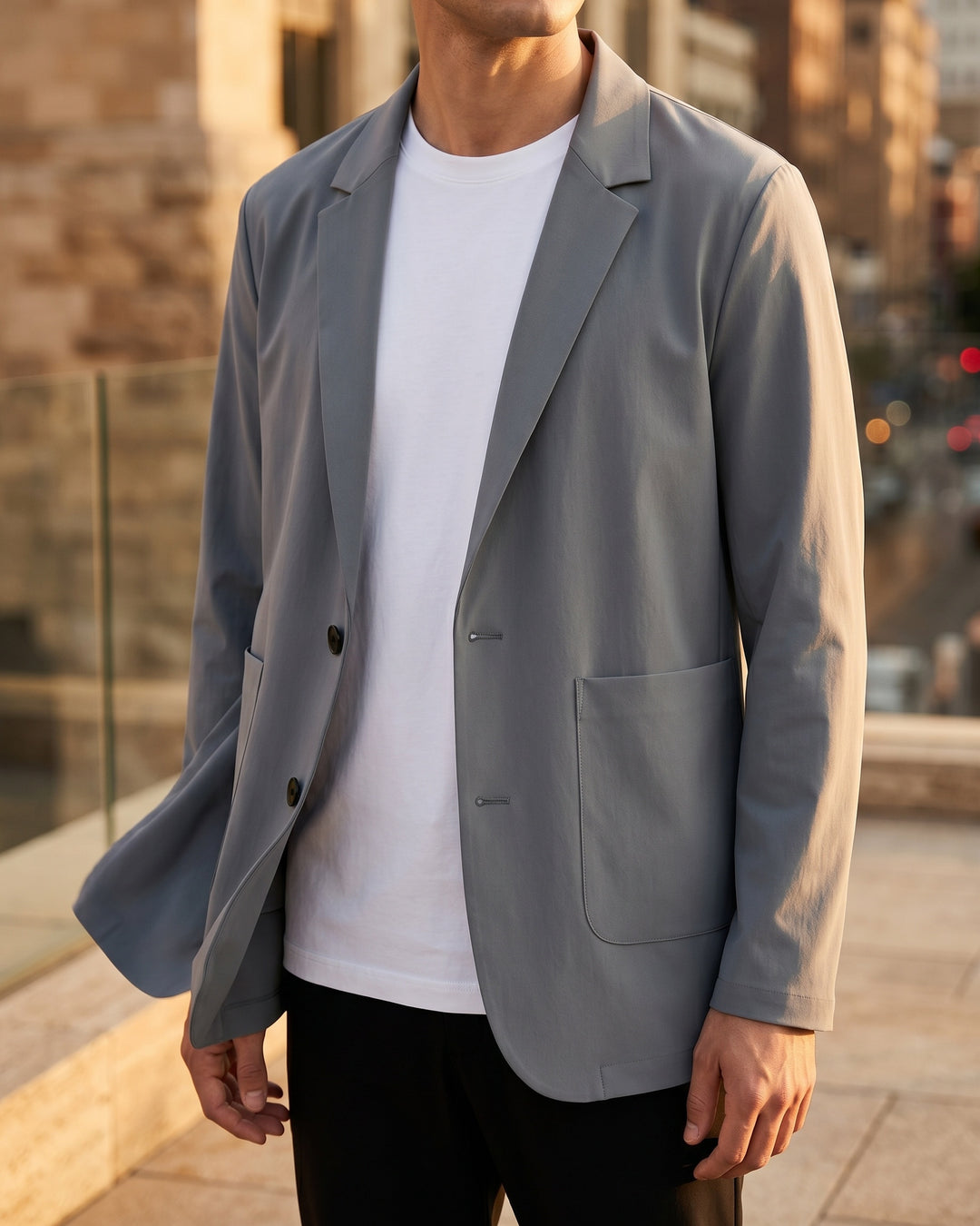 Alonso Smooth Woven Blazer