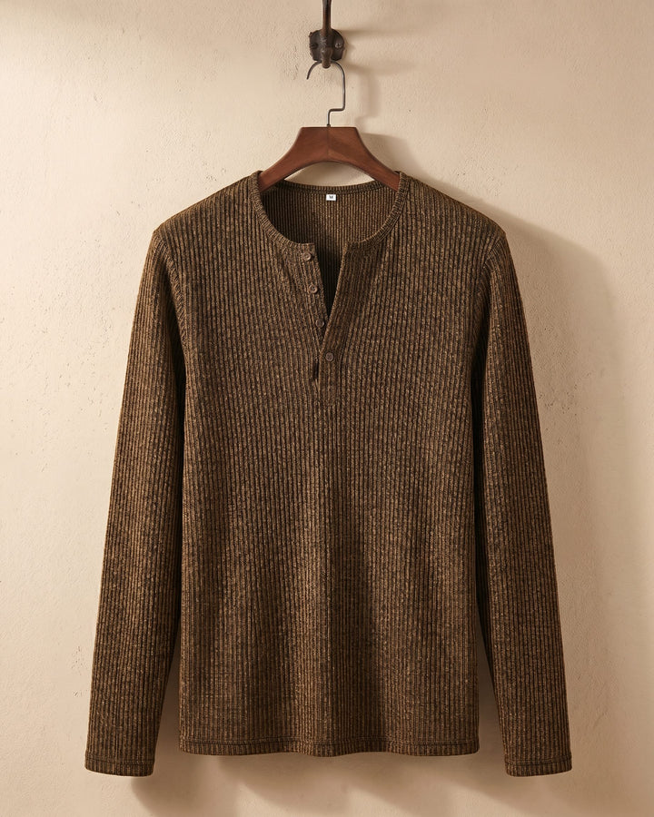 Bernardo Ribbed Henley