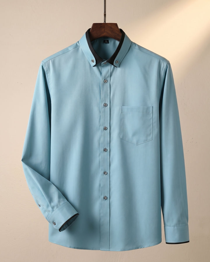 Giacomo Smooth Woven Button-Down Shirt