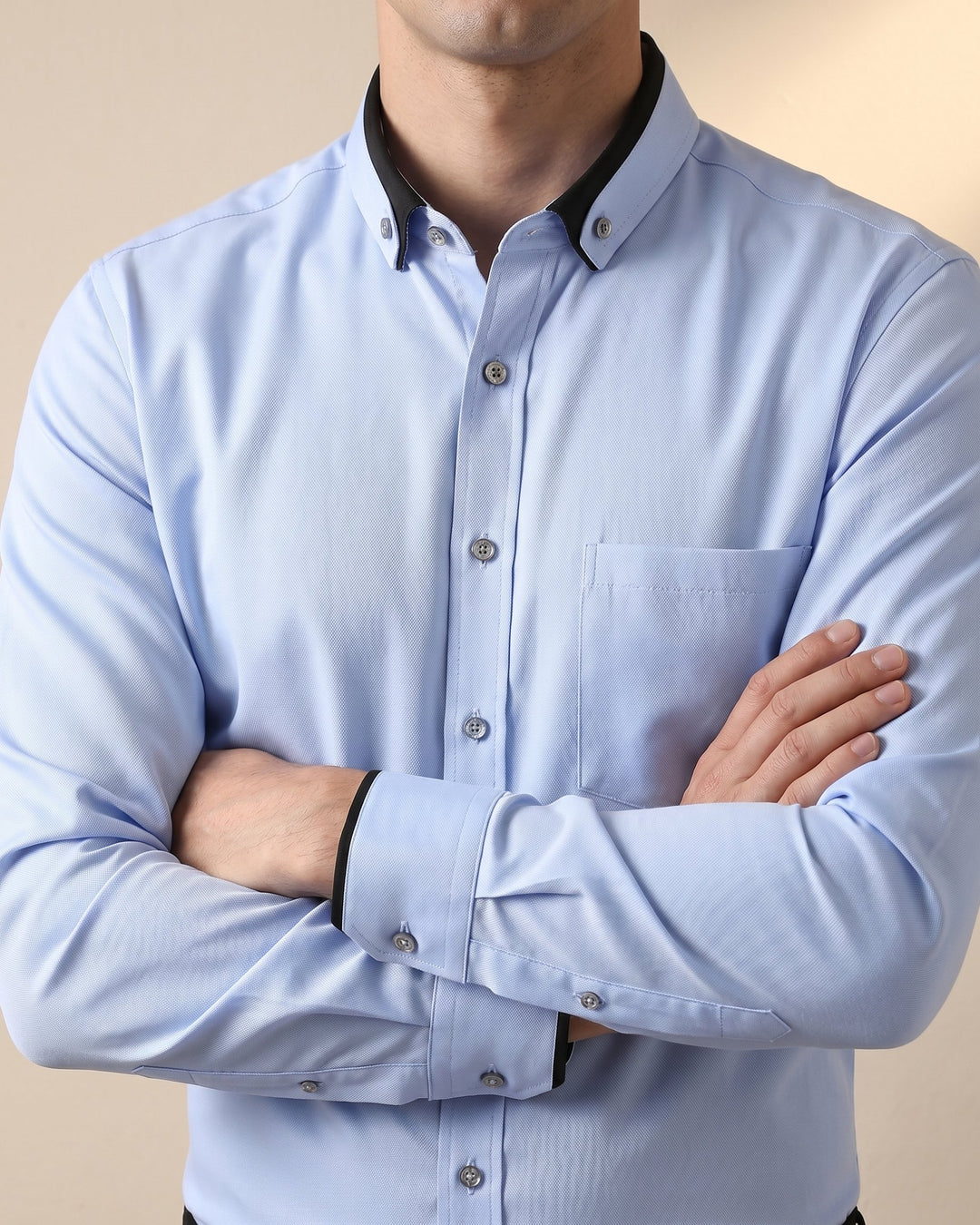 Giacomo Smooth Woven Button-Down Shirt