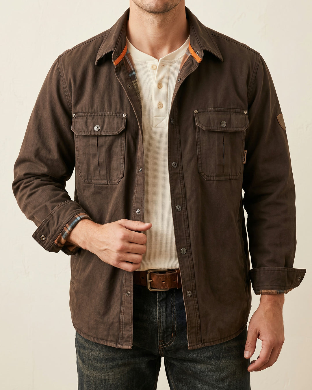 Julio Flannel-Lined Shirt Jacket
