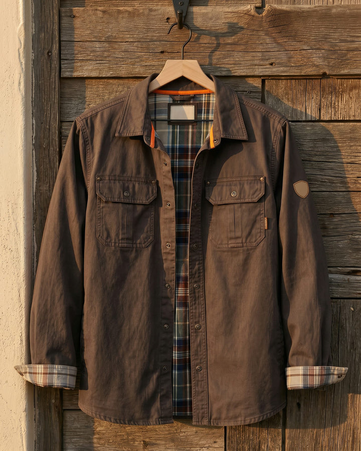 Julio Flannel-Lined Shirt Jacket