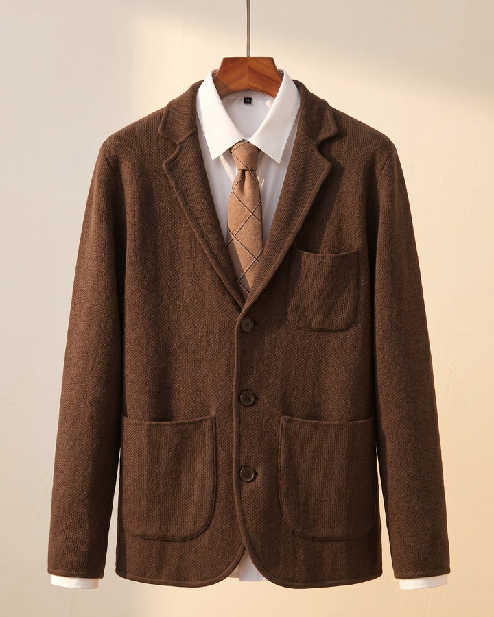 Giuliano Cotton Knit Blazer