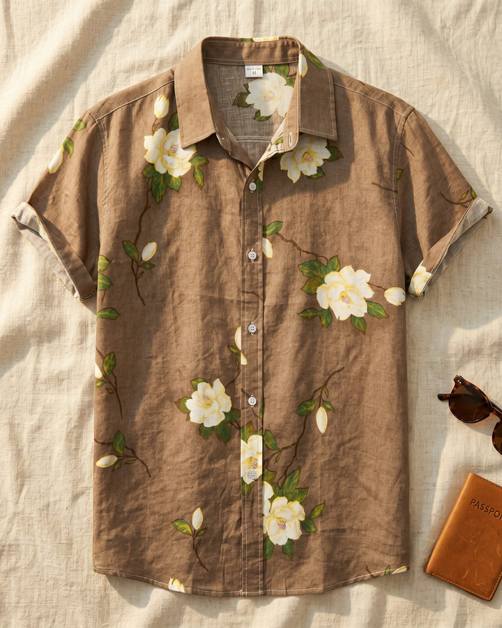 Ciro Floral Short-Sleeve Shirt