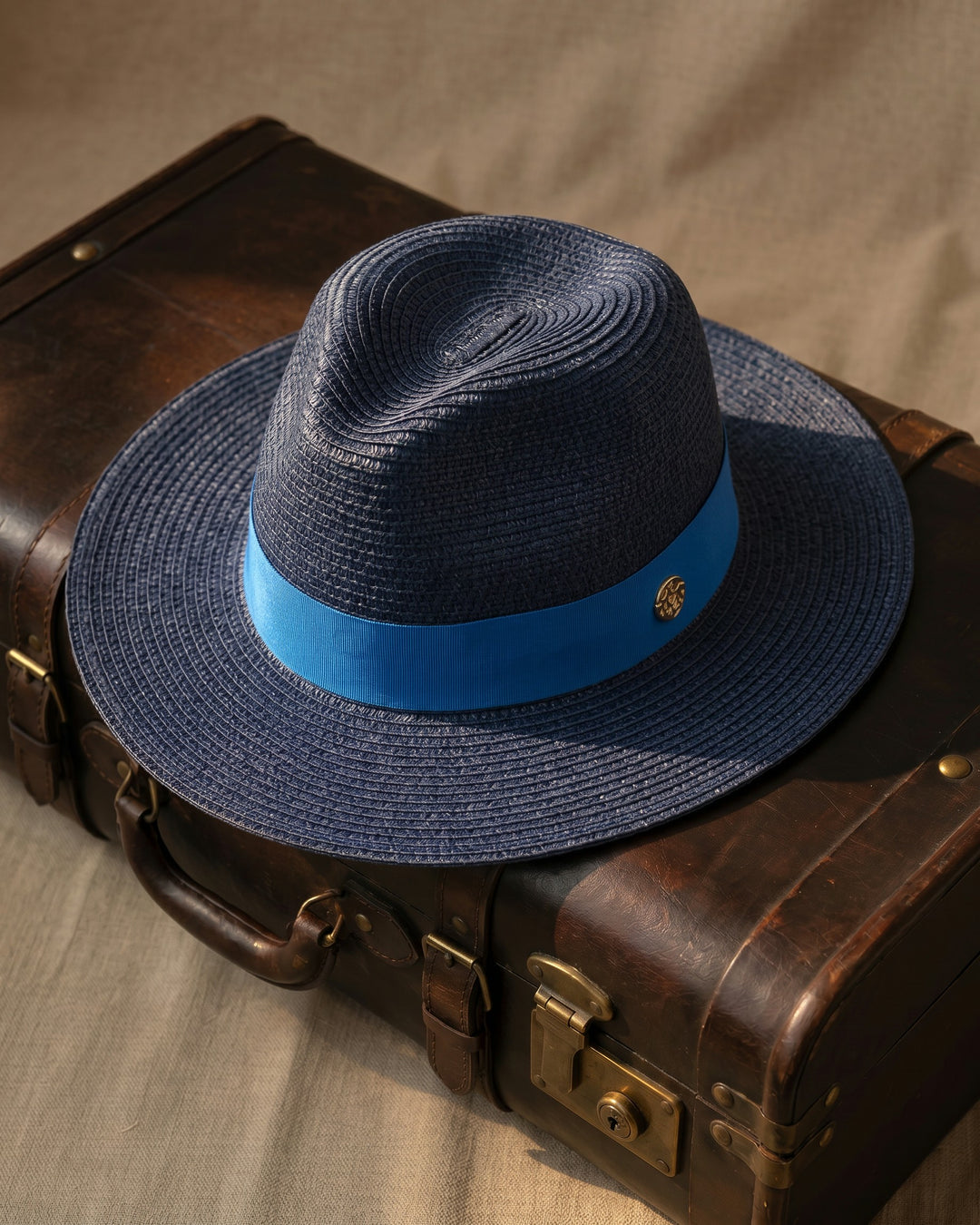 Giovanni Straw Wide-Brim Hat