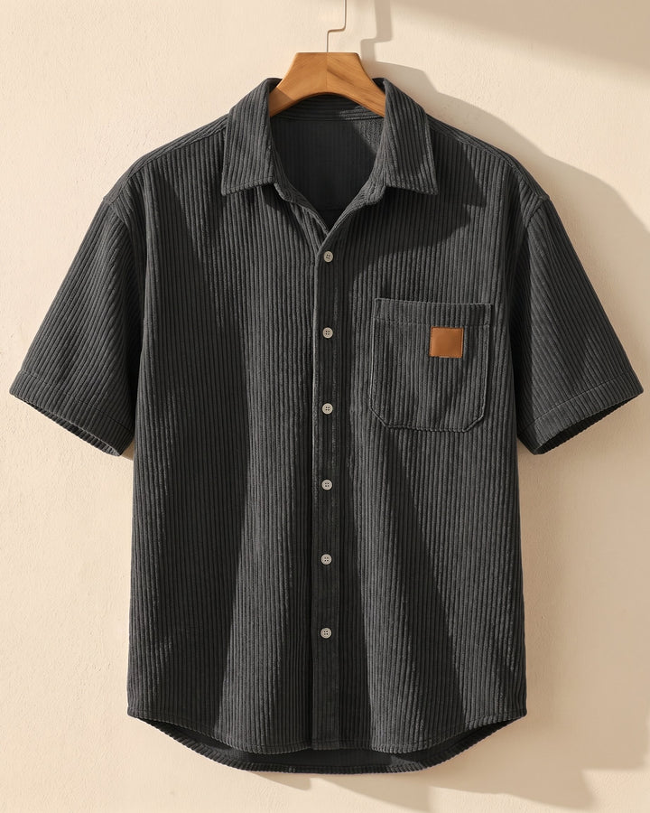 Massimo Corduroy Short-Sleeve Shirt