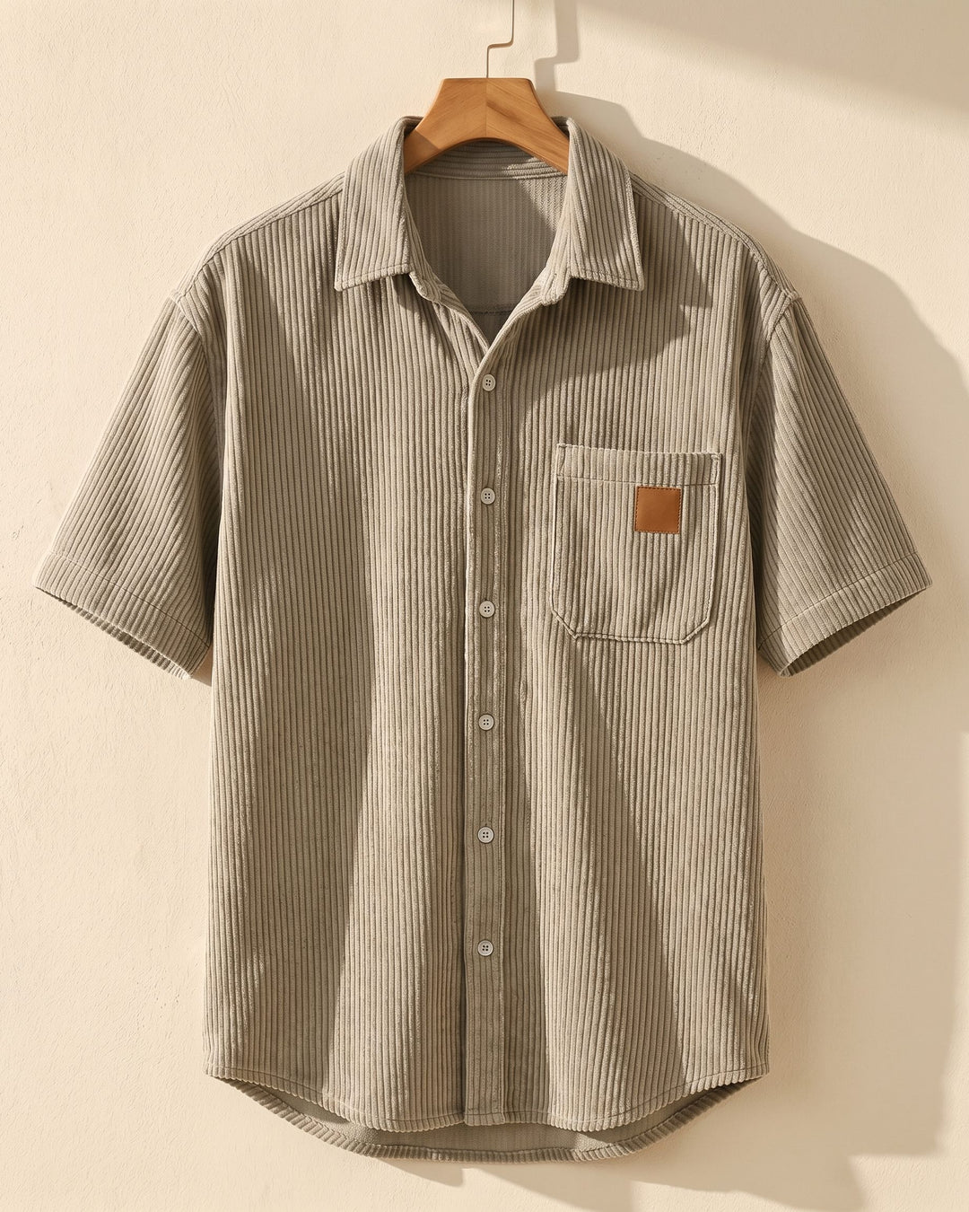 Massimo Corduroy Short-Sleeve Shirt