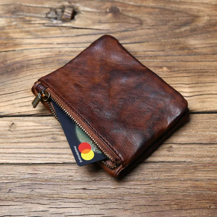 Silvano Distressed Leather Wallet