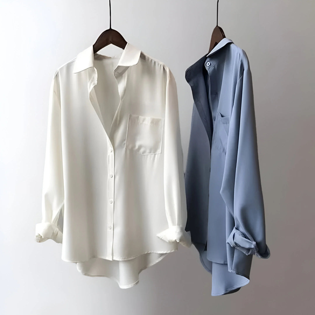 Lucia Silky Button Shirt